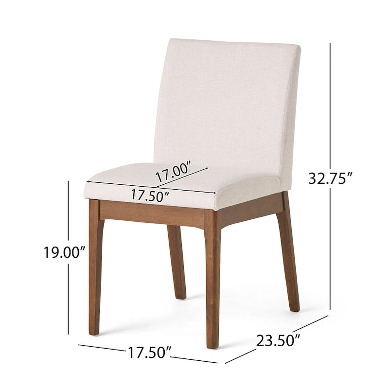 Set da pranzo a 5 pezzi in grigio e noce di metà secolo per 4 persone, sedie imbottite