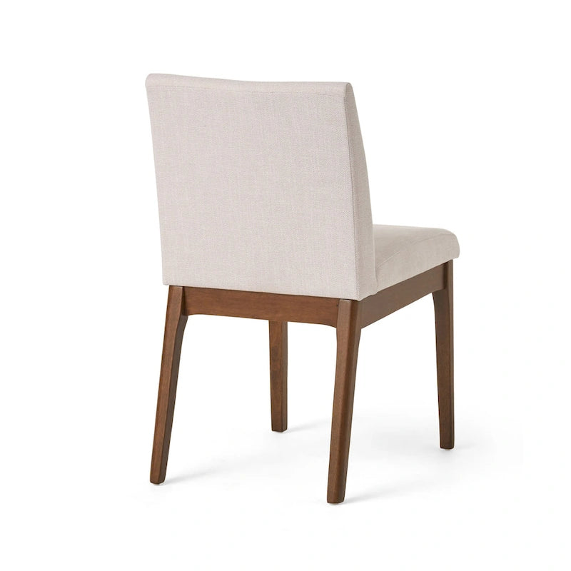 Set da pranzo a 5 pezzi in grigio e noce di metà secolo per 4 persone, sedie imbottite