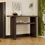 Consolle minimalista, Espresso/Blu/Grigio/Nero/Bianco, Rettangolare, Uso individuale