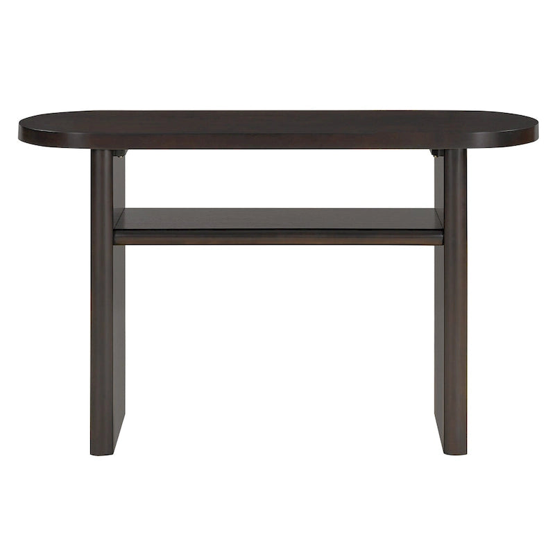 Consolle minimalista, Espresso/Blu/Grigio/Nero/Bianco, Rettangolare, Uso individuale