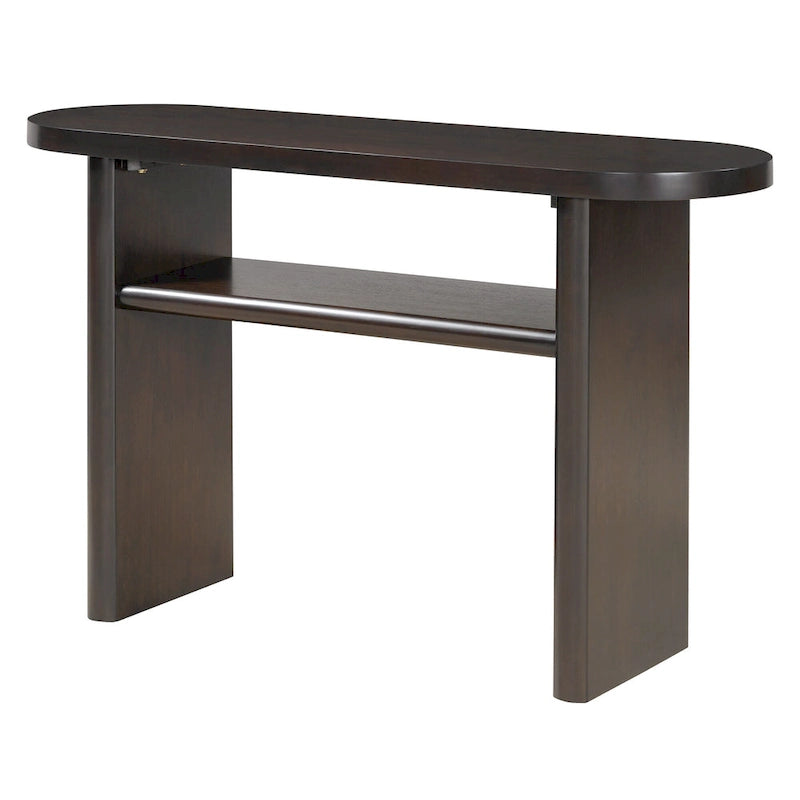Consolle minimalista, Espresso/Blu/Grigio/Nero/Bianco, Rettangolare, Uso individuale