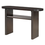 Consolle minimalista, Espresso/Blu/Grigio/Nero/Bianco, Rettangolare, Uso individuale