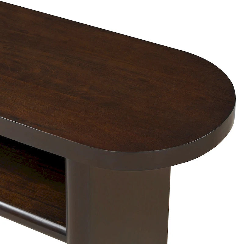 Consolle minimalista, Espresso/Blu/Grigio/Nero/Bianco, Rettangolare, Uso individuale