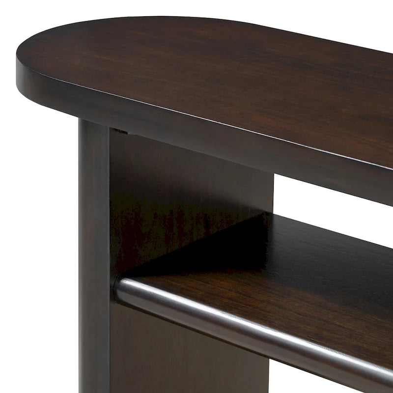 Consolle minimalista, Espresso/Blu/Grigio/Nero/Bianco, Rettangolare, Uso individuale
