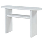 Consolle minimalista, Espresso/Blu/Grigio/Nero/Bianco, Rettangolare, Uso individuale