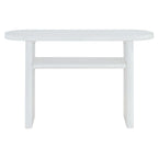 Consolle minimalista, Espresso/Blu/Grigio/Nero/Bianco, Rettangolare, Uso individuale