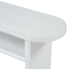 Consolle minimalista, Espresso/Blu/Grigio/Nero/Bianco, Rettangolare, Uso individuale