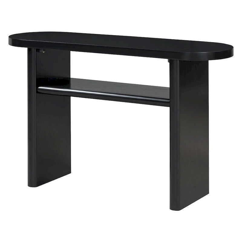 Consolle minimalista, Espresso/Blu/Grigio/Nero/Bianco, Rettangolare, Uso individuale