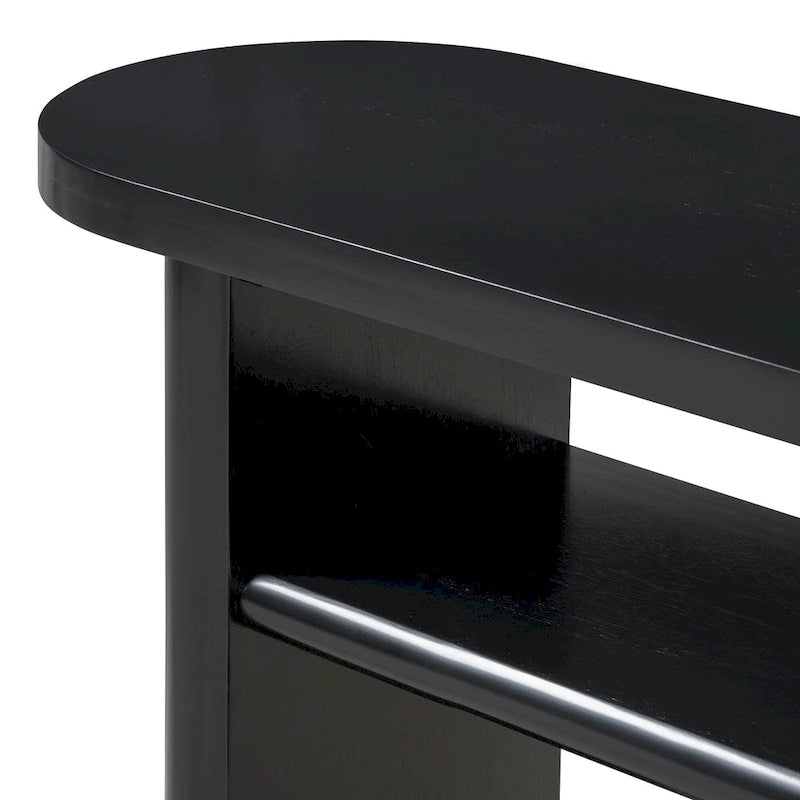 Consolle minimalista, Espresso/Blu/Grigio/Nero/Bianco, Rettangolare, Uso individuale