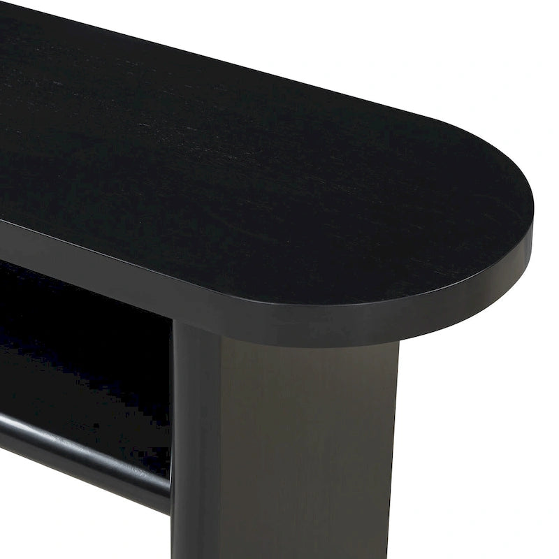 Consolle minimalista, Espresso/Blu/Grigio/Nero/Bianco, Rettangolare, Uso individuale