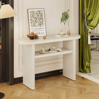 Consolle minimalista, Espresso/Blu/Grigio/Nero/Bianco, Rettangolare, Uso individuale