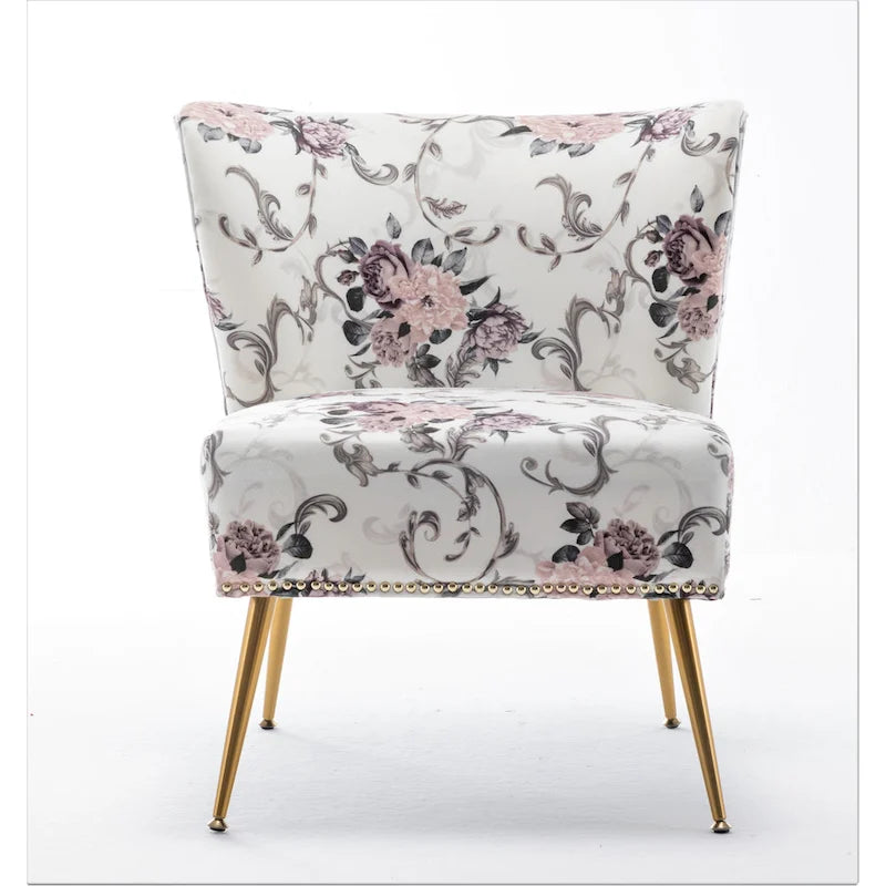 Friant 25W Microfiber Upholstered Slipper Chair