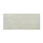 Scrivania industriale Mid-Century per 1 persona, grigia/naturale/bianco antico, 150 cm L
