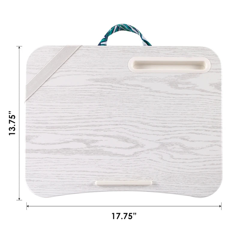 Lap desk fantasia con supporto per telefono, colori assortiti, utente singolo