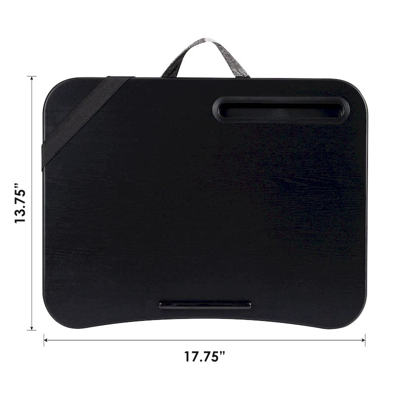 Lap desk fantasia con supporto per telefono, colori assortiti, utente singolo