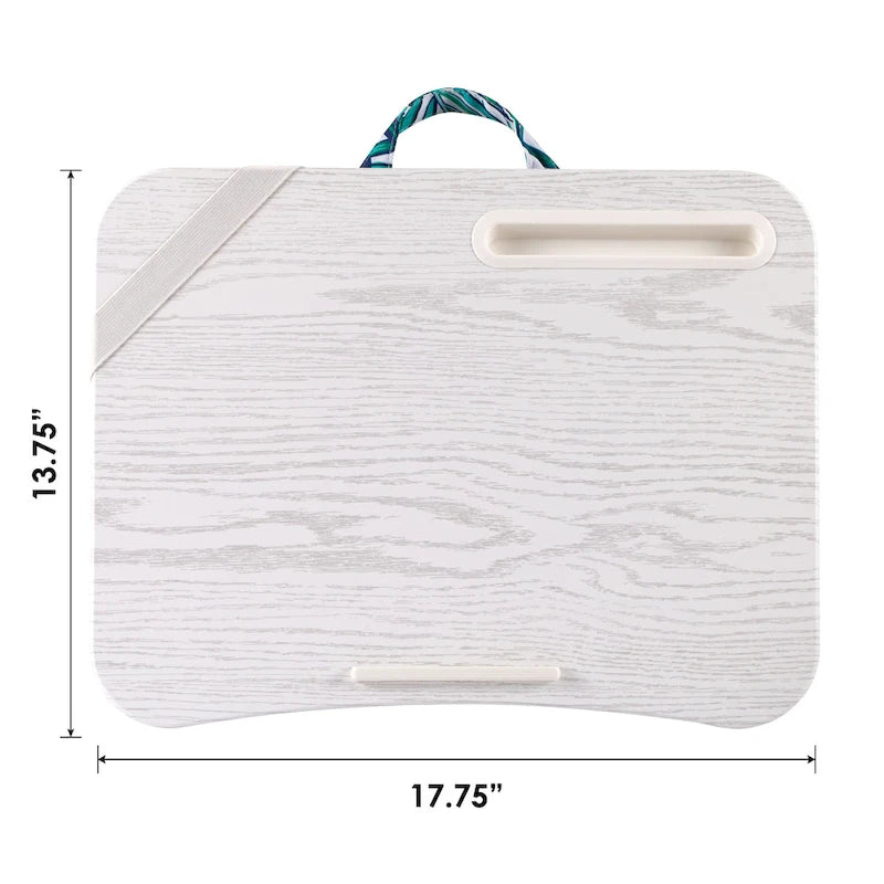 Lap desk fantasia con supporto per telefono, colori assortiti, utente singolo