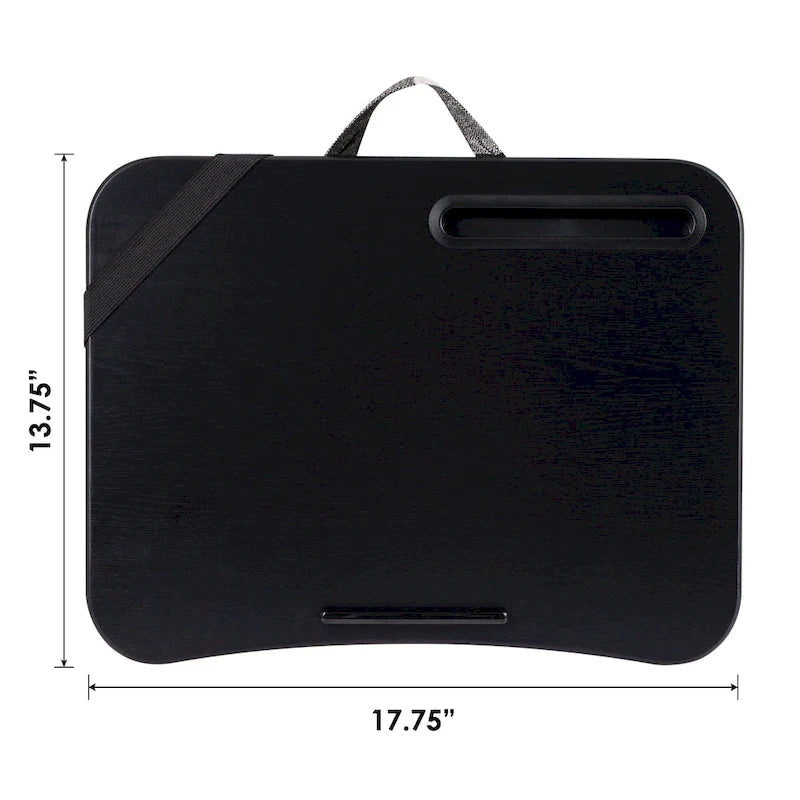 Lap desk fantasia con supporto per telefono, colori assortiti, utente singolo