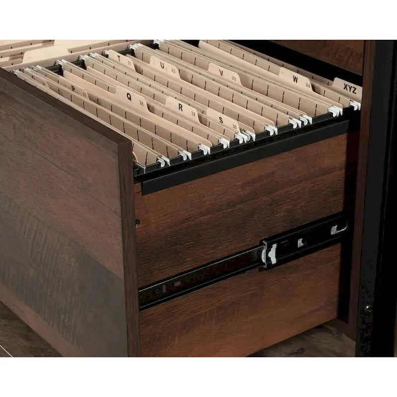 Cassettiera laterale Chalk Oak a 2 cassetti, formato Letter/Legal, 1 utente